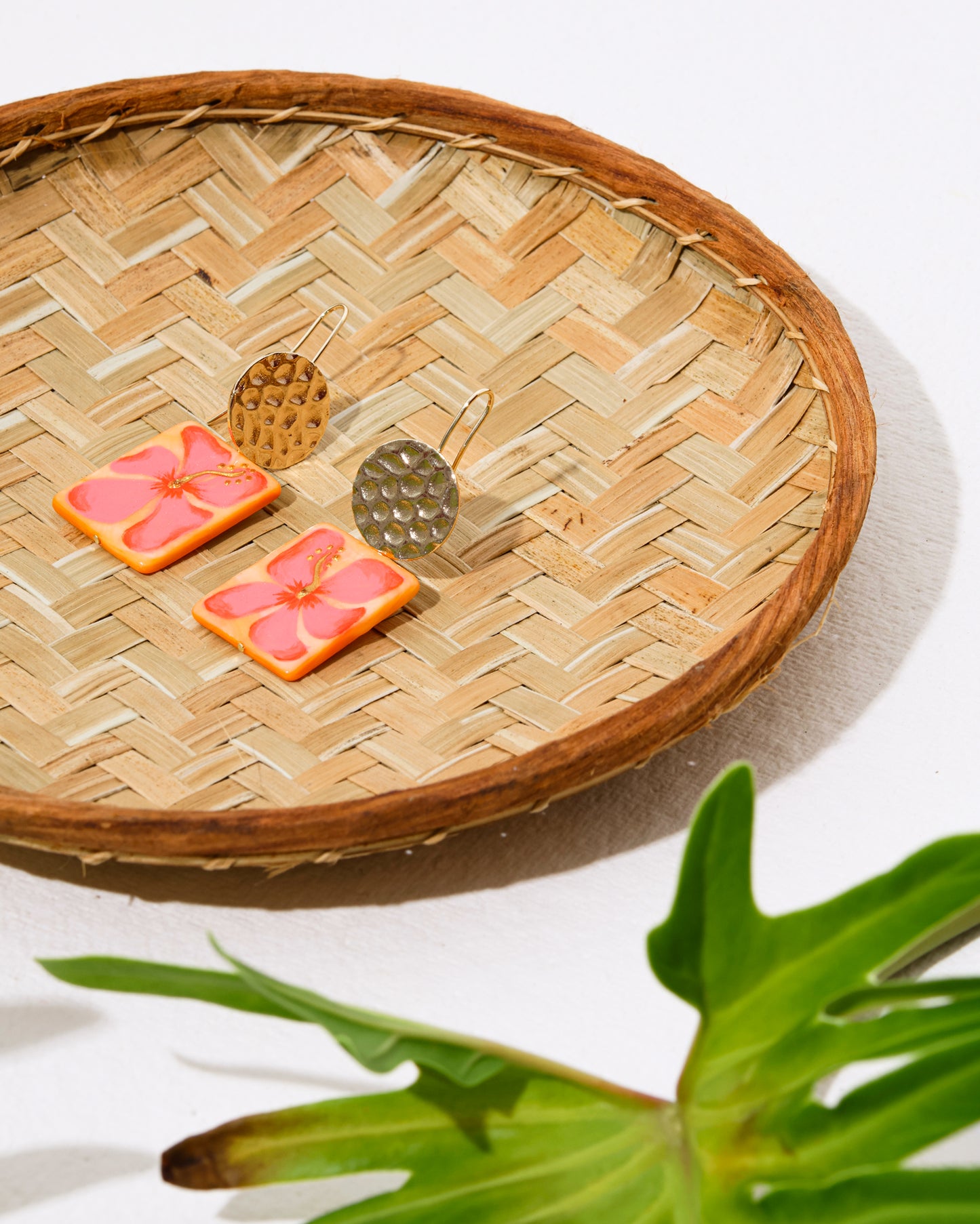 Hibiscus Bloom - Earrings No.1